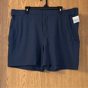 HUK Fishing Mens 2XL Titanium Blue 6" Inseam Premium Performance Shorts NEW